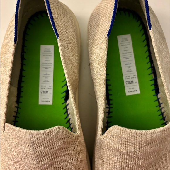 Rothy’s womens slip on sneakers GUC Limited Edition Ivory Houndstooth Sz 10 1/2 - Picture 8 of 12